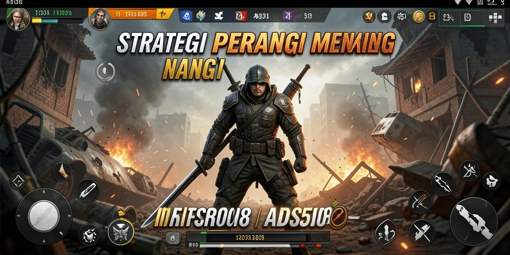 Tampilan gameplay menarik dari ADS508 dengan pertarungan strategis yang seru.