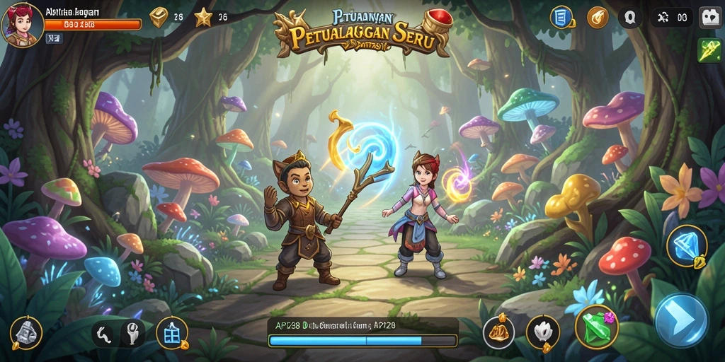 Tampilan screenshot API288 menampilkan aksi petualangan yang seru dan grafis memukau.