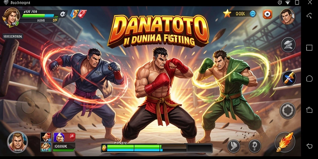 Gameplay DANATOTO yang intens dan menarik.