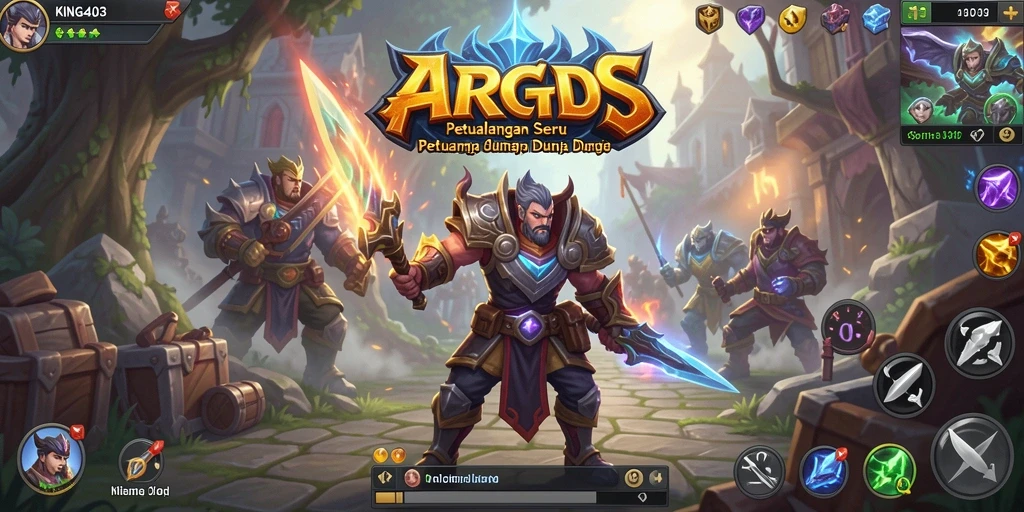 Gameplay seru dan grafis memukau dalam KING403