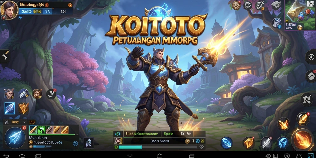 Gameplay seru KOITOTO dalam dunia MMORPG yang menakjubkan.