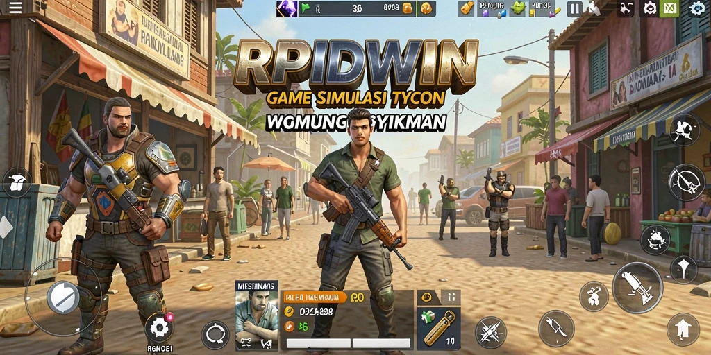Tampilan gameplay RPIDWIN yang menarik dan interaktif.