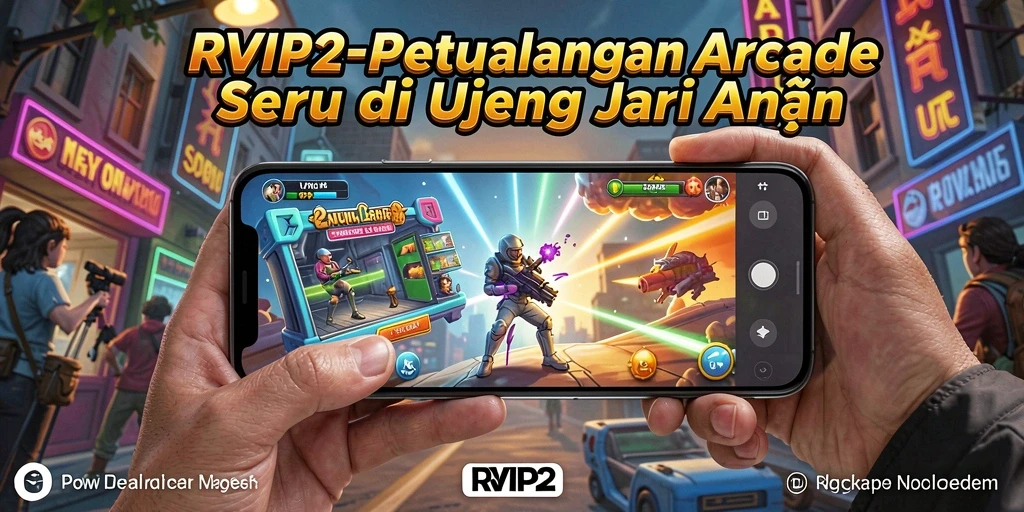 Tampilan gameplay RVIP2 yang penuh aksi dan seru.