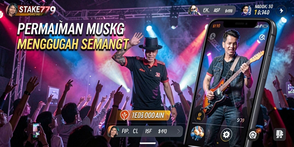 Tampilan gameplay menarik dalam STAKE779 dengan berbagai pilihan lagu.