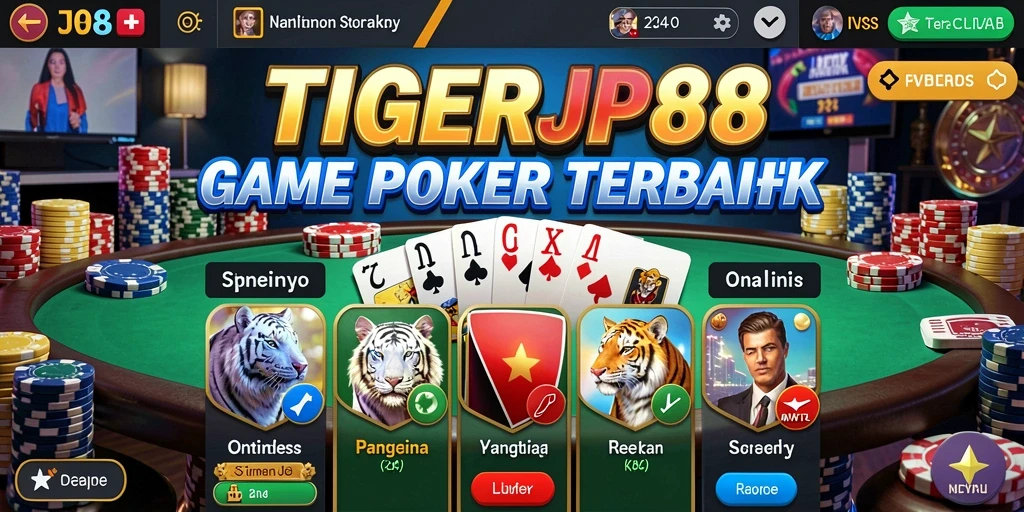 TIGERJP88 menampilkan gameplay Poker yang menarik dan seru.